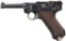 MAUSER byf CODE 41 DATE LUGER SEMI AUTO PISTOL.