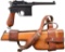 VL &D MAUSER C96 1930 COMMERCIAL SEMI AUTO PISTOL.