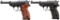 2 MAUSER & SPREEWERK P.38 SEMI AUTO PISTOLS.