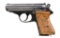 WALTHER PRE WAR MODEL PPK SEMI AUTO PISTOL.
