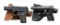 2 SEMI AUTO PISTOLS. DREYSE, ASTRA.