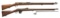 2 ANTIQUE BOLT ACTION RIFLES.