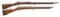 2 ST. DENIS BOLT ACTION MODEL 71 MAUSER SINGLE