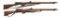 2 BERN 1889 SCHMIDT RUBIN SWISS STRAIGHT PULL