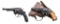 2 SWISS MODEL 1882 REVOLVERS.