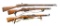 3 BOLT ACTION RIFLES.