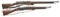 2 LEBEL BOLT ACTION RIFLES.