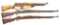3 CURIO CZ RIFLES.