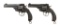 2 CURIO REVOLVERS.