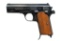 HUNGARIAN MODEL 37 NAZI MARKED SEMI AUTO PISTOL.