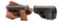 2 GERMAN 25 ACP VEST POCKET SEMI AUTO PISTOLS.