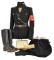 WWII GERMAN ALLGEMEINE SS TUNIC, PANTS & CAP.