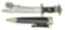 WWII GERMAN M33 GROUND ROHM SS DAGGER.