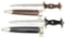 2 WWII GERMAN DAGGERS.