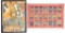 21 WWII GERMAN POSTCARDS & 1 PROPOGANDA POSTER.