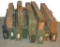 13 BRITISH SNIPER RIFLE TRANSIT BOXES.