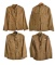 4 WWI AERO SQUADRON UNIFORMS.