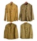 4 WWI AERO SQUADRON UNIFORMS.