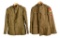 WWI AIR SERVICE UNIFORMS & FOOT LOCKER.