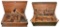 EARLY CHESTS WITH WOODWORKING TOOLS.