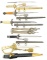 5 WWII GERMAN STYLE DAGGERS & 1 BLADE.