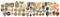 LOT OF MOSTLY US ARMY & MARINE PATCHES & CHEVRONS