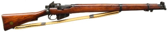 ENFIELD SMLE MK V BOLT ACTION RIFLE.
