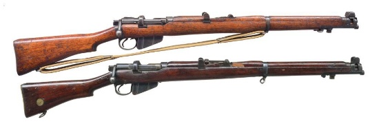 2 SMLE MK III* RIFLES. LITHGOW & ENFIELD.