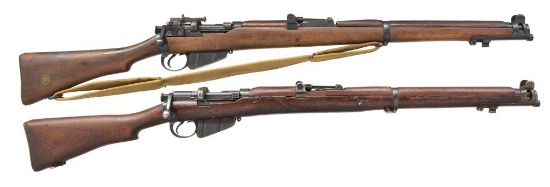 2 BRITISH 22 RF NO. 2 BOLT ACTION TRAINING RIFLES.