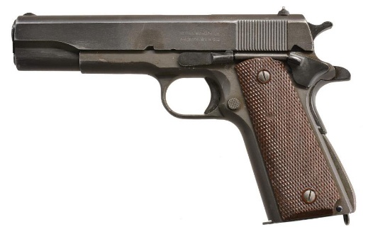 REMINGTON RAND MODEL 1911 A1 SEMI AUTO PISTOL.