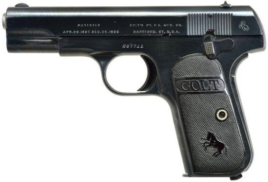 COLT 1903 MODEL M POCKET SEMI AUTO PISTOL.