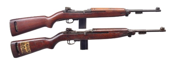 2 CALIBER 30 CARB. SEMI AUTO CARBINES.