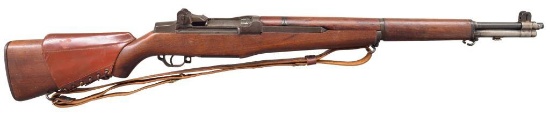SPRINGFIELD M1 GARAND SEMI AUTO RIFLE.