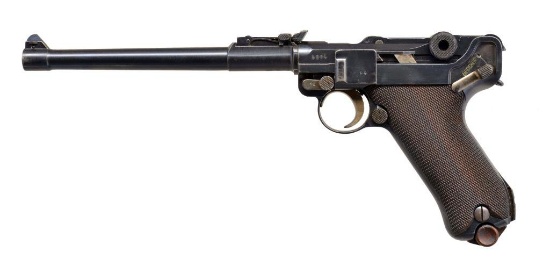 DWM 1914 ARTILLERY LUGER SEMI AUTO PISTOL.