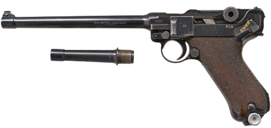 MAUSER byf CODE 41 DATED LUGER SEMI AUTO PISTOL.