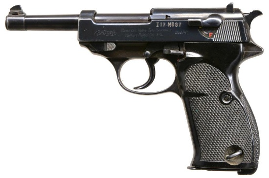 SWEDISH CONTRACT WALTHER HP SEMI AUTO PISTOL.