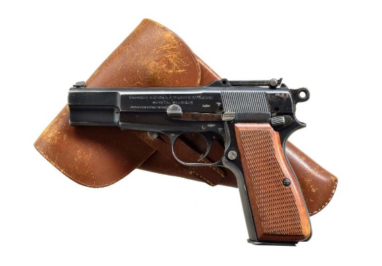 FABRIQUE NATIONAL HI POWER NAZI MARKED SEMI AUTO