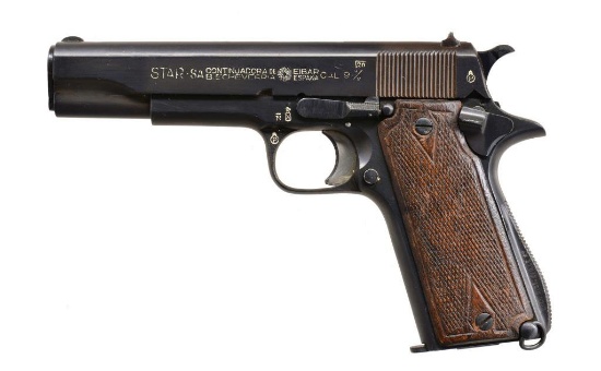 WAFFEN PROOFED STAR MODEL B SEMI AUTO PISTOL.