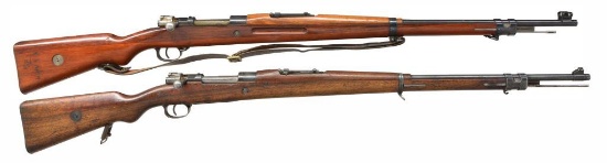 2 MAUSER MILITARY BOLT ACTIONRIFLES.