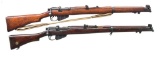 2 SMLE MK III* RIFLES. LITHGOW & ENFIELD.