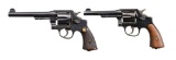 2 SMITH & WESSON BRITISH SERVICE REVOLVERS.