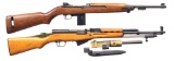 2 SEMI AUTO MILITARY RIFLES.