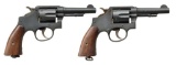 2 SMITH & WESSON U.S. MARKED VICTORY MODEL DA