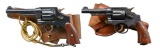 2 SMITH & WESSON US MILITARY REVOLVERS.