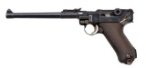 DWM 1914 ARTILLERY LUGER SEMI AUTO PISTOL.