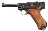 DWM 1914 MILITARY LUGER SEMI AUTO PISTOL.