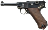 DWM MILITARY & POLICE LUGER SEMI AUTO PISTOL.