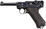 MAUSER 42 CODE (1939) LUGER SEMI AUTO PISTOL.