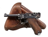 MAUSER S/42 CODE LUGER SEMI AUTO PISTOL.