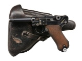 MAUSER S/42 CODE SEMI AUTO LUGER PISTOL.